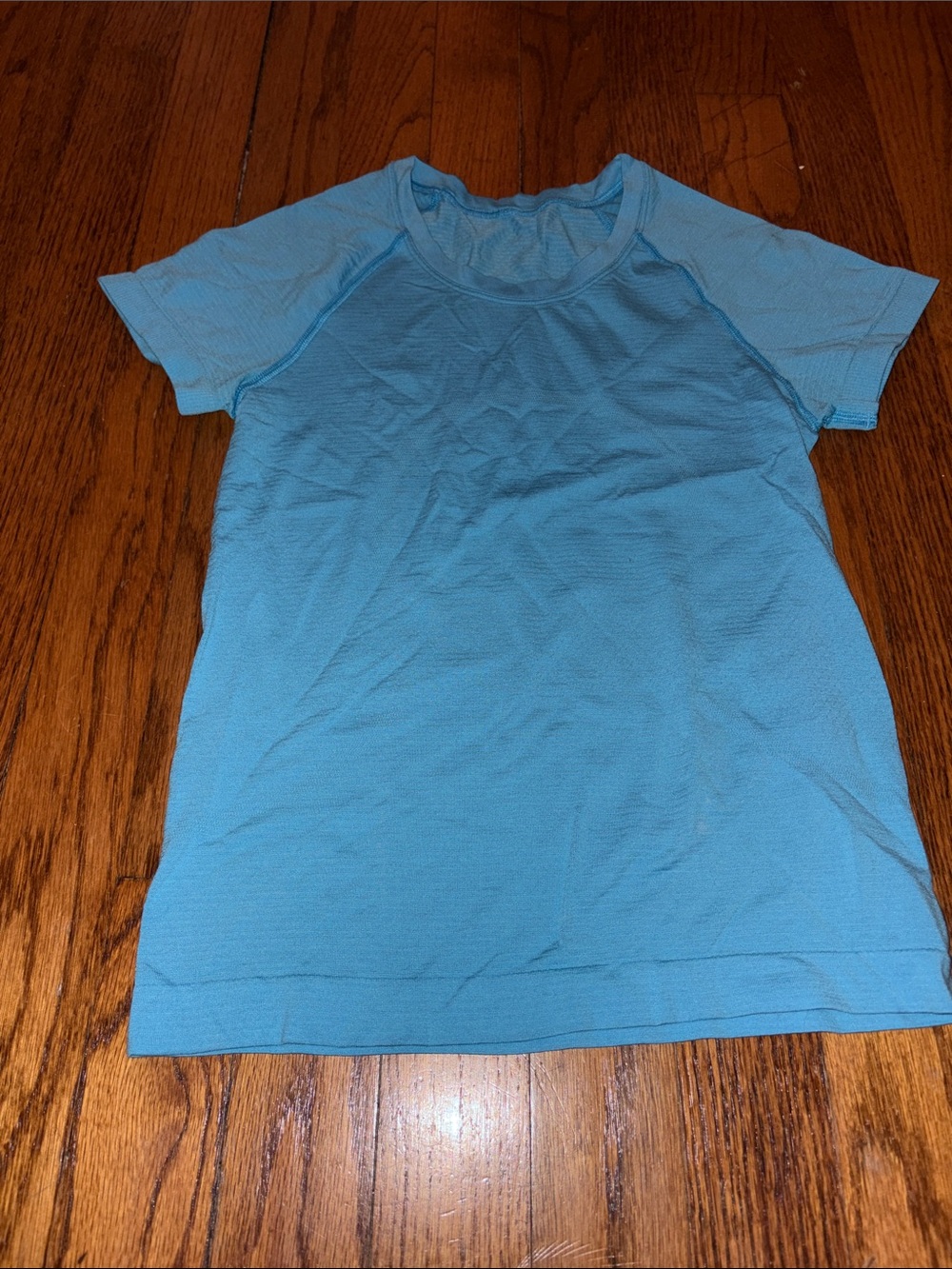 lululemon athletica Light Blue Men's Short-Sleeve Athletic Tee